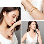 24K Pure Gold Bracelet - Vianchi Natural Glam