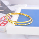 24K Pure Gold Bracelet - Vianchi Natural Glam