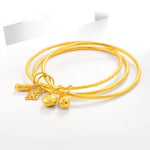 24K Pure Gold Romantic Bracelet - Vianchi Natural Glam