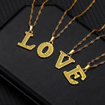 A to Z Alphabet Pendant Necklace - Vianchi Natural Glam