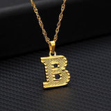 A to Z Alphabet Pendant Necklace - Vianchi Natural Glam