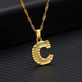 A to Z Alphabet Pendant Necklace - Vianchi Natural Glam