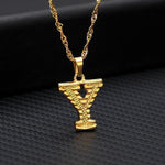 A to Z Alphabet Pendant Necklace - Vianchi Natural Glam