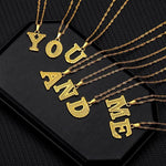 A to Z Alphabet Pendant Necklace - Vianchi Natural Glam