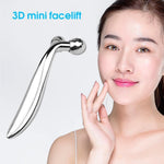 360 Rotate Silver Thin Massager - Vianchi Natural Glam