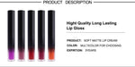 30 Color Matte Liquid Lipstick - Vianchi Natural Glam