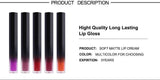 30 Color Matte Liquid Lipstick - Vianchi Natural Glam