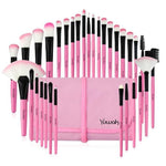 32Pcs Makeup Shadow Eyebrow Brushes Set - Vianchi Natural Glam