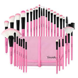 32Pcs Makeup Shadow Eyebrow Brushes Set - Vianchi Natural Glam