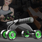 4 Wheel Abdominal Power Muscle Trainer - Vianchi Natural Glam