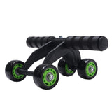4 Wheel Abdominal Power Muscle Trainer - Vianchi Natural Glam