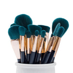 15pcs Blue/Purple Powder Eyeshadow Eyeliner - Vianchi Natural Glam