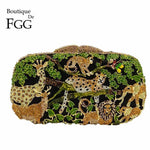 Animal Zoo Evening Bag - Vianchi Natural Glam