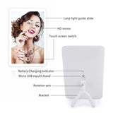 180-Degree Rotation Table Cosmetics Countertop - Vianchi Natural Glam