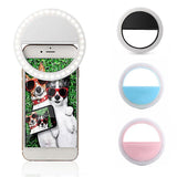 36 LEDS Selfie Lamp Luminous Ring Clip - Vianchi Natural Glam