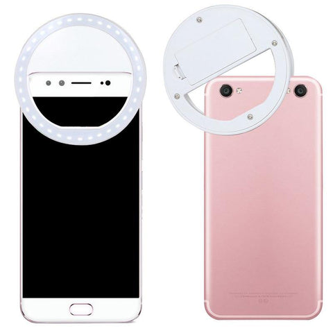 36 LEDS Selfie Lamp Luminous Ring Clip - Vianchi Natural Glam
