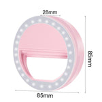 36 LEDS Selfie Lamp Luminous Ring Clip - Vianchi Natural Glam