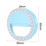 36 LEDS Selfie Lamp Luminous Ring Clip - Vianchi Natural Glam