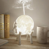 880ML Ultrasonic Moon Air Humidifier - Vianchi Natural Glam