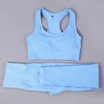 7 Colors GYMS Seamless Yoga Set - Vianchi Natural Glam