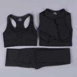 7 Colors GYMS Seamless Yoga Set - Vianchi Natural Glam
