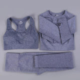 7 Colors GYMS Seamless Yoga Set - Vianchi Natural Glam