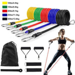11 In Kit Upgrade Resistance Bands Set - Vianchi Natural Glam