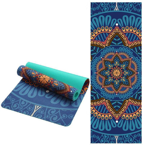 6 MM Slimming Exercise Fitness Mat - Vianchi Natural Glam