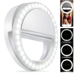 36 LEDS Selfie Lamp Luminous Ring Clip - Vianchi Natural Glam