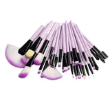 32Pcs Makeup Shadow Eyebrow Brushes Set - Vianchi Natural Glam