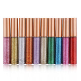10 Colors White Gold Glitter Eyeshadow - Vianchi Natural Glam
