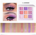 9 Color Glitter Eyeshadow Palette Powder - Vianchi Natural Glam
