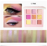 9 Color Glitter Eyeshadow Palette Powder - Vianchi Natural Glam