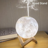 880ML Ultrasonic Moon Air Humidifier - Vianchi Natural Glam