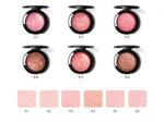 6 Colors Makeup Baked Blush Bronzer Blusher - Vianchi Natural Glam