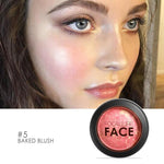 6 Colors Makeup Baked Blush Bronzer Blusher - Vianchi Natural Glam