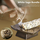 1PCS White Sage Bundle Smudge Stick - Vianchi Natural Glam