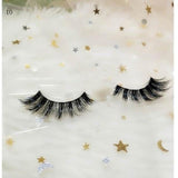 3D Thick False Eyelashes - Vianchi Natural Glam