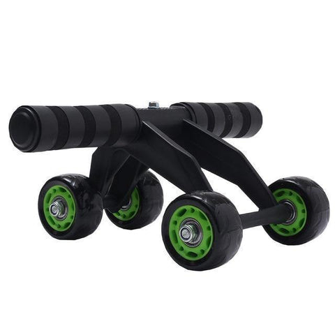 4 Wheel Abdominal Power Muscle Trainer - Vianchi Natural Glam
