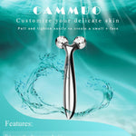 360 Rotate Silver Thin Massager - Vianchi Natural Glam