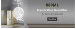 880ML Ultrasonic Moon Air Humidifier - Vianchi Natural Glam