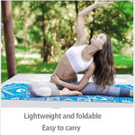 6 MM Slimming Exercise Fitness Mat - Vianchi Natural Glam