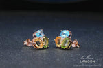 3pcs Oval Citrine Peridot Fine Jewelry Set - Vianchi Natural Glam