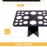 26 Holes Makeup Brush Holder Stand - Vianchi Natural Glam
