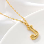 A to Z Alphabet Pendant Necklace - Vianchi Natural Glam