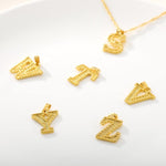 A to Z Alphabet Pendant Necklace - Vianchi Natural Glam