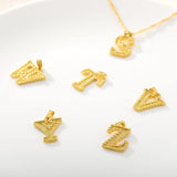 A to Z Alphabet Pendant Necklace - Vianchi Natural Glam