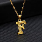 A to Z Alphabet Pendant Necklace - Vianchi Natural Glam
