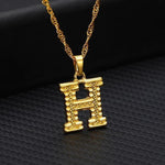 A to Z Alphabet Pendant Necklace - Vianchi Natural Glam