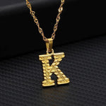 A to Z Alphabet Pendant Necklace - Vianchi Natural Glam
